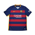 Buy 2015/16 Barcelona Neymar Jr 11 Home Shirt (L) Nike ~ Free worldwide shipping ~ Authentic Vintage Football Shirts from Cult Kits