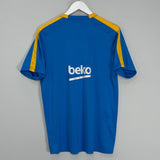 Shop 2015/16 BARCELONA TRAINING SHIRT (L) NIKE, classic football shirts, vintage football shirts & retro soccer jerseys at Cult Kits