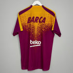 Shop 2015/16 BARCELONA TRAINING SHIRT (L) NIKE, classic football shirts, vintage football shirts & retro soccer jerseys at Cult Kits