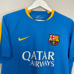 Shop 2015/16 BARCELONA TRAINING SHIRT (L) NIKE, classic football shirts, vintage football shirts & retro soccer jerseys at Cult Kits