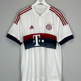Shop 2015/16 BAYERN MUNICH AWAY SHIRT (XL) ADIDAS, classic football shirts, vintage football shirts & retro soccer jerseys at Cult Kits