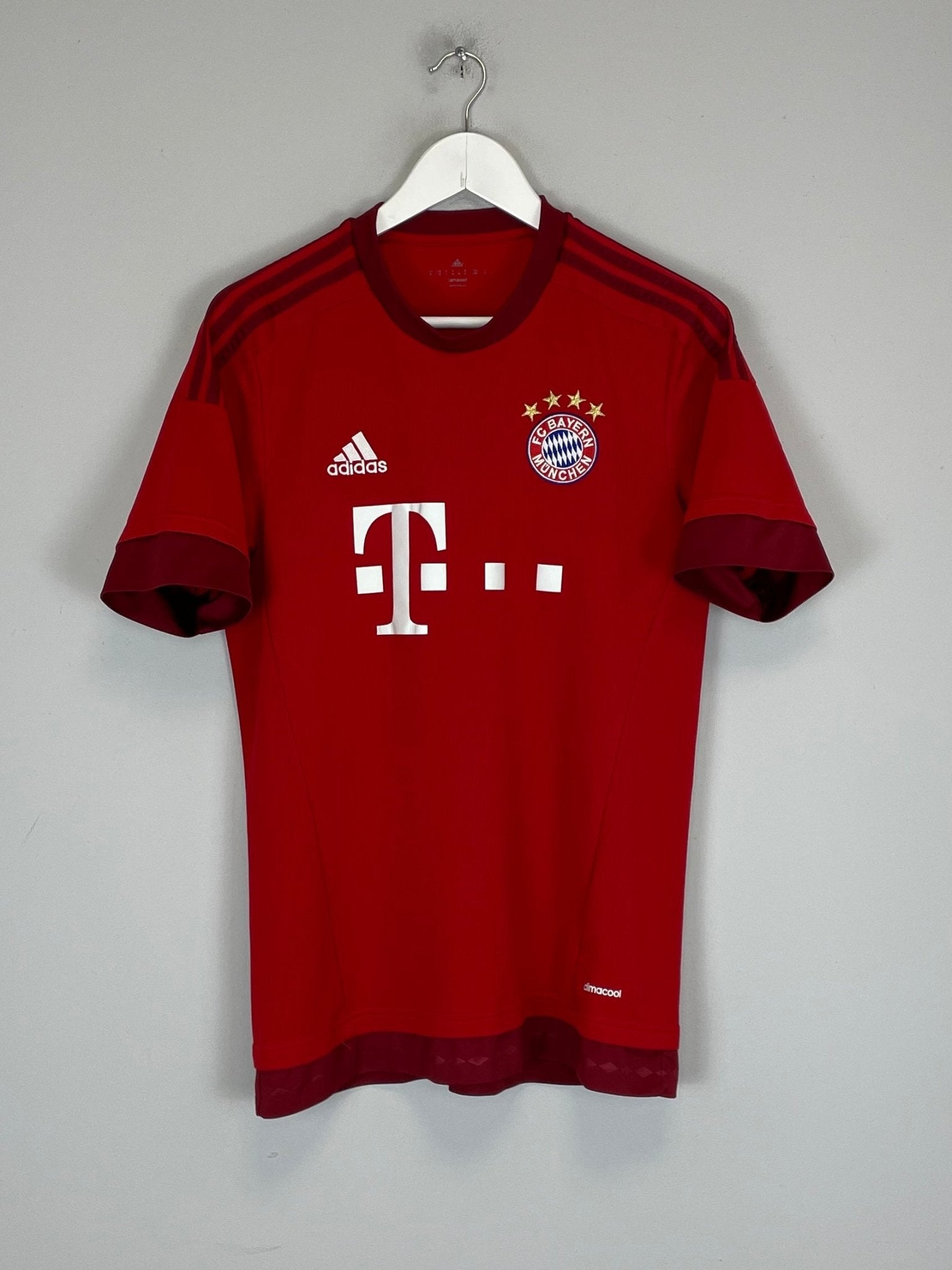 Shop 2015/16 BAYERN MUNICH HOME SHIRT (M) ADIDAS, classic football shirts, vintage football shirts & retro soccer jerseys at Cult Kits