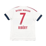 Buy 2015/16 BAYERN MUNICH RIBERY 7 AWAY SHIRT (L) ADIDAS ~ Free worldwide shipping available ~ Authentic Vintage Football Shirts from Cult Kits