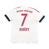 Buy 2015/16 BAYERN MUNICH RIBERY 7 AWAY SHIRT (L) ADIDAS ~ Free worldwide shipping available ~ Authentic Vintage Football Shirts from Cult Kits