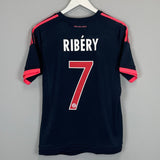 Shop 2015/16 BAYERN MUNICH RIBERY #7 AWAY SHIRT (M) ADIDAS, classic football shirts, vintage football shirts & retro soccer jerseys at Cult Kits