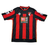 Buy 2015/16 Bournemouth Distin 25 *Match Issued + Signed* Home Shirt (L) Jd ~ Free worldwide shipping ~ Authentic Vintage Football Shirts from Cult Kits