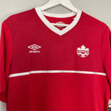 Shop 2015/16 CANADA *BNWT* HOME SHIRT (M) UMBRO, classic football shirts, vintage football shirts & retro soccer jerseys at Cult Kits