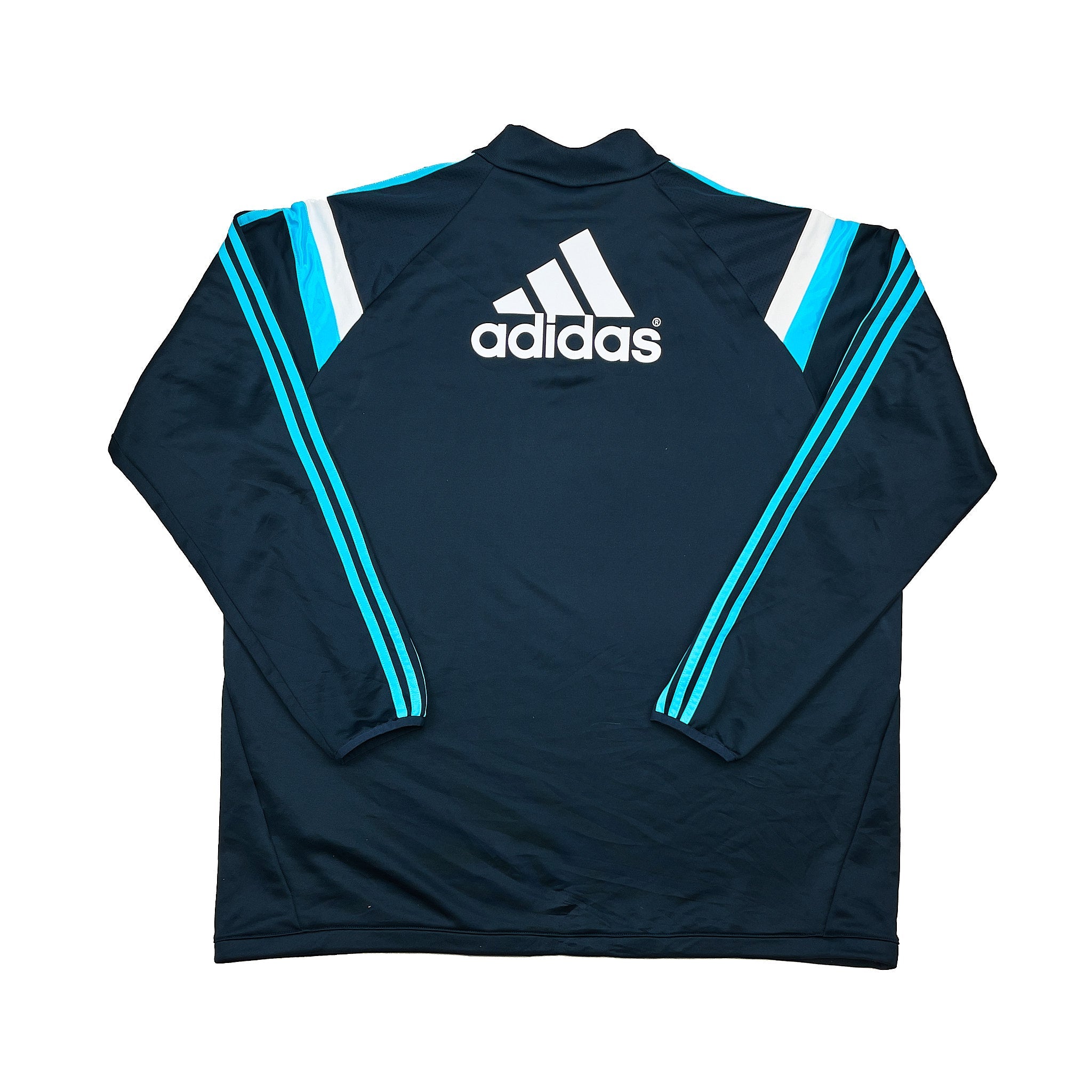 Buy 2015/16 Chelsea 1/4 Zip (XXL) Adidas ~ Free worldwide shipping ~ Authentic Vintage Football Shirts from Cult Kits