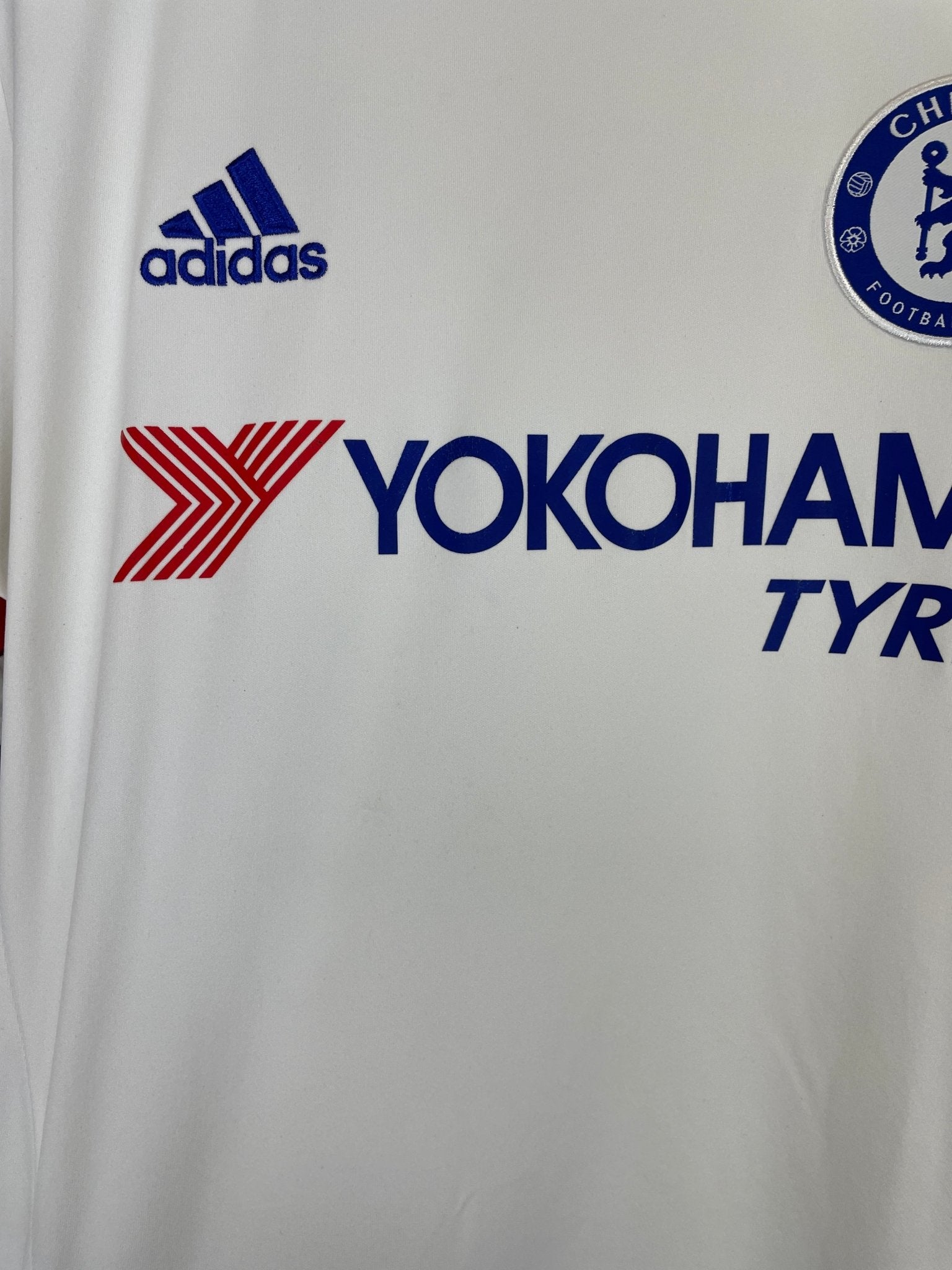 Shop 2015/16 CHELSEA FALCAO #9 AWAY SHIRT (M) ADIDAS, classic football shirts, vintage football shirts & retro soccer jerseys at Cult Kits