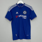 Shop 2015/16 CHELSEA HAZARD #10 HOME SHIRT (M) ADIDAS, classic football shirts, vintage football shirts & retro soccer jerseys at Cult Kits
