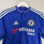 Shop 2015/16 CHELSEA HAZARD #10 HOME SHIRT (M) ADIDAS, classic football shirts, vintage football shirts & retro soccer jerseys at Cult Kits
