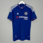 Shop 2015/16 CHELSEA HAZARD #10 HOME SHIRT (M) ADIDAS, classic football shirts, vintage football shirts & retro soccer jerseys at Cult Kits