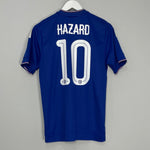 Shop 2015/16 CHELSEA HAZARD #10 HOME SHIRT (M) ADIDAS, classic football shirts, vintage football shirts & retro soccer jerseys at Cult Kits
