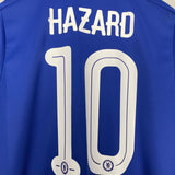 Shop 2015/16 CHELSEA HAZARD #10 HOME SHIRT (M) ADIDAS, classic football shirts, vintage football shirts & retro soccer jerseys at Cult Kits