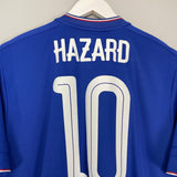 Shop 2015/16 CHELSEA HAZARD #10 HOME SHIRT (XL) ADIDAS, classic football shirts, vintage football shirts & retro soccer jerseys at Cult Kits