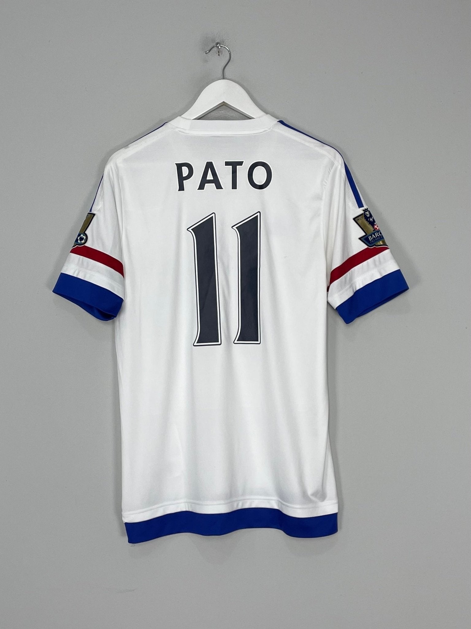 Shop 2015/16 CHELSEA PATO #11 THIRD SHIRT (M) ADIDAS, classic football shirts, vintage football shirts & retro soccer jerseys at Cult Kits