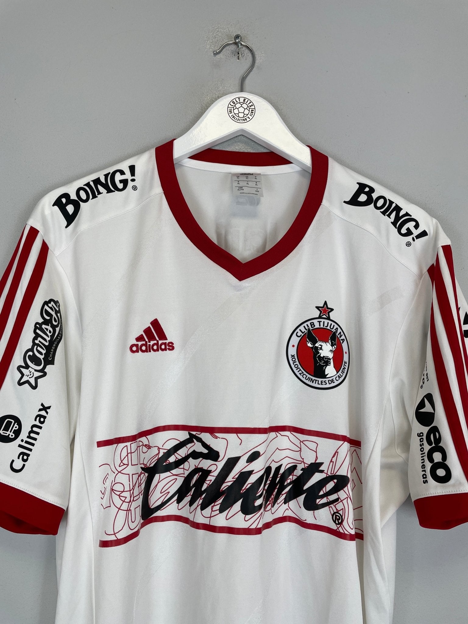 Shop 2015/16 CLUB TIJUANA AWAY SHIRT (XL) ADIDAS, classic football shirts, vintage football shirts & retro soccer jerseys at Cult Kits