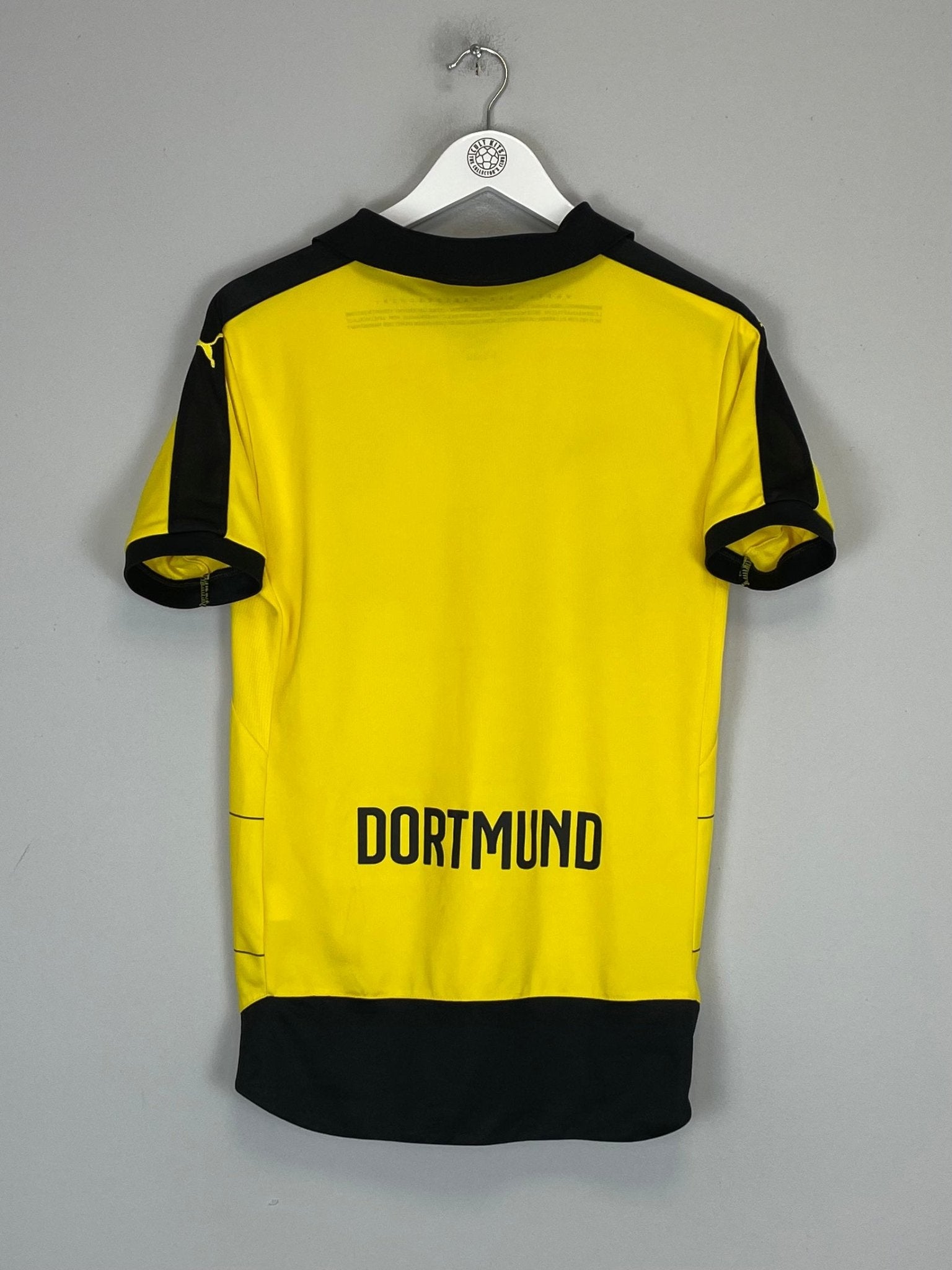 Shop 2015/16 DORTMUND HOME SHIRT (S) PUMA, classic football shirts, vintage football shirts & retro soccer jerseys at Cult Kits