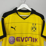 Shop 2015/16 DORTMUND PULISIC #22 HOME SHIRT (XL) PUMA, classic football shirts, vintage football shirts & retro soccer jerseys at Cult Kits