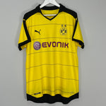 Shop 2015/16 DORTMUND PULISIC #22 HOME SHIRT (XL) PUMA, classic football shirts, vintage football shirts & retro soccer jerseys at Cult Kits