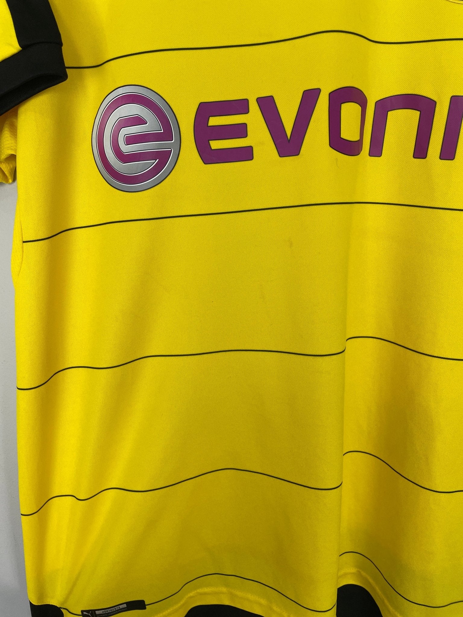 Shop 2015/16 DORTMUND PULISIC #22 HOME SHIRT (XL) PUMA, classic football shirts, vintage football shirts & retro soccer jerseys at Cult Kits