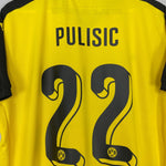 Shop 2015/16 DORTMUND PULISIC #22 HOME SHIRT (XL) PUMA, classic football shirts, vintage football shirts & retro soccer jerseys at Cult Kits