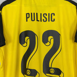 Shop 2015/16 DORTMUND PULISIC #22 HOME SHIRT (XL) PUMA, classic football shirts, vintage football shirts & retro soccer jerseys at Cult Kits
