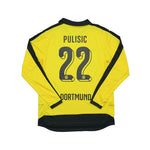 Buy 2015/16 Dortmund Pulisic 22 L/S Home Shirt (L) Puma ~ Free worldwide shipping available ~ Authentic Vintage Football Shirts from Cult Kits