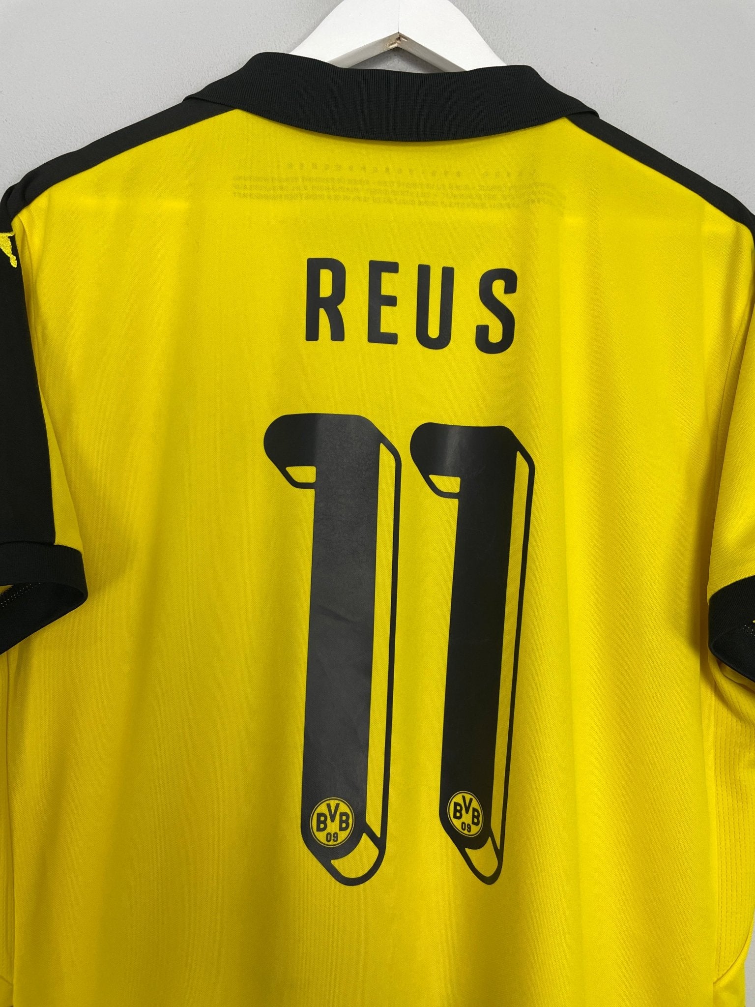 Shop 2015/16 DORTMUND REUS #11 HOME SHIRT (XL) PUMA, classic football shirts, vintage football shirts & retro soccer jerseys at Cult Kits