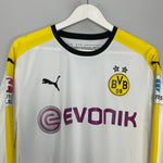 Shop 2015/16 DORTMUND REUS #11 L/S THIRD SHIRT (L) PUMA, classic football shirts, vintage football shirts & retro soccer jerseys at Cult Kits