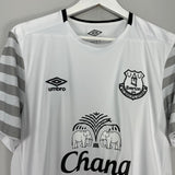 Shop 2015/16 EVERTON AWAY SHIRT (L) UMBRO, classic football shirts, vintage football shirts & retro soccer jerseys at Cult Kits