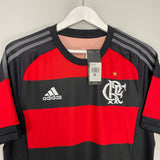 Shop 2015/16 FLAMENGO *BNWT* HOME SHIRT (M) ADIDAS, classic football shirts, vintage football shirts & retro soccer jerseys at Cult Kits