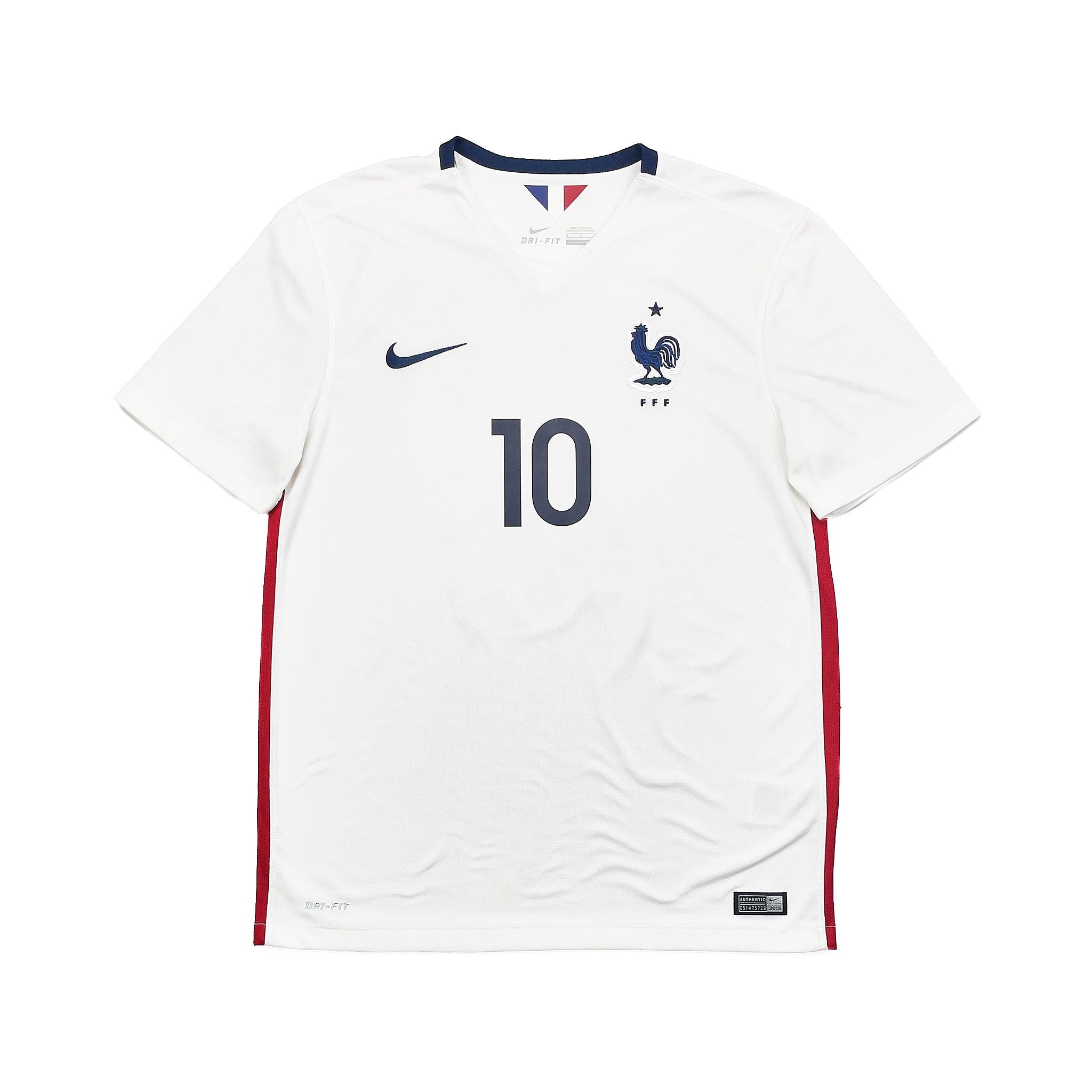 Buy 2015/16 France Gignac 10 Away Shirt (M) Nike ~ Free worldwide shipping ~ Authentic Vintage Football Shirts from Cult Kits