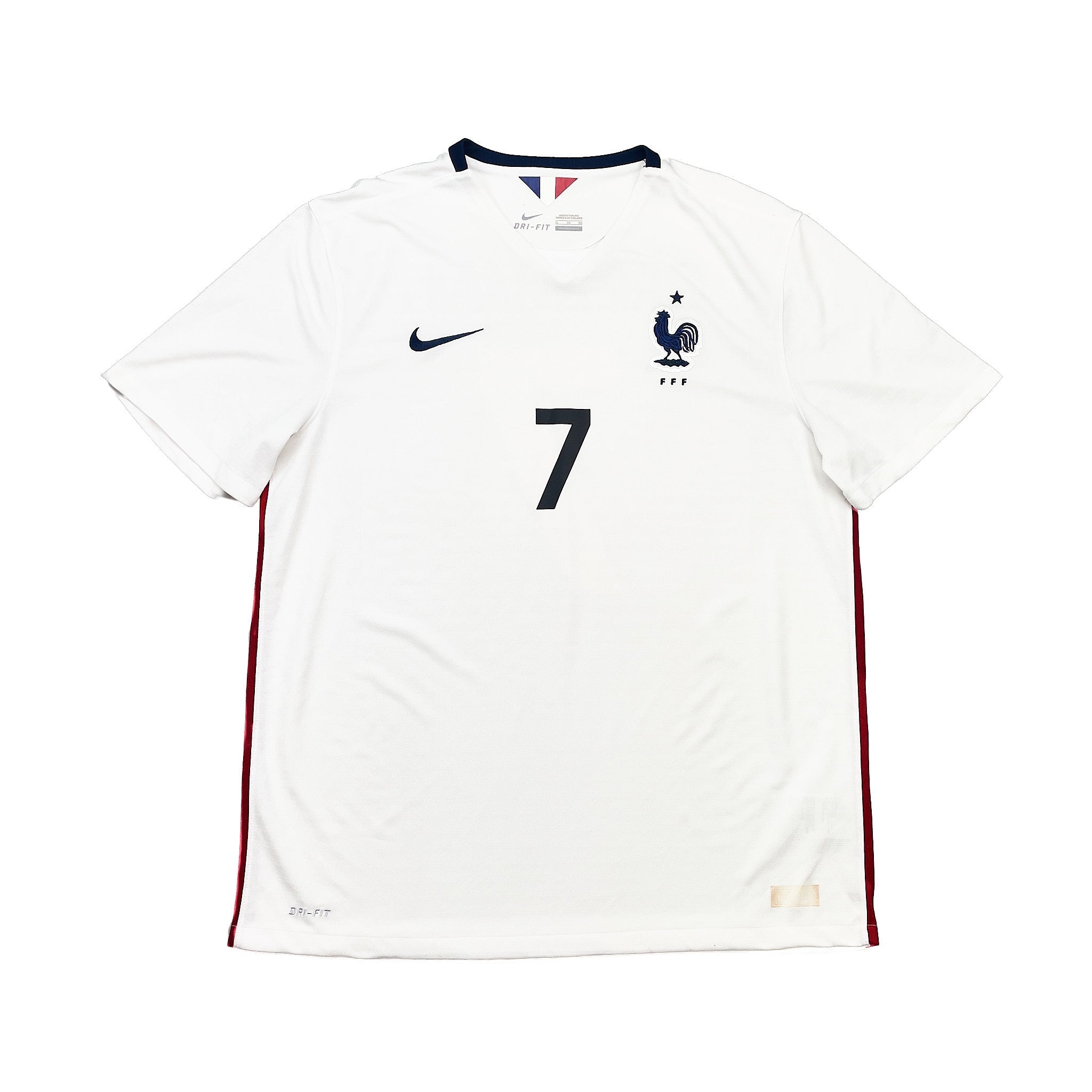 Buy 2015/16 France Griezmann 7 Away Shirt (XL) Nike ~ Free worldwide shipping ~ Authentic Vintage Football Shirts from Cult Kits