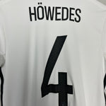 Shop 2015/16 GERMANY HOWEDES #4 HOME SHIRT (S) ADIDAS, classic football shirts, vintage football shirts & retro soccer jerseys at Cult Kits