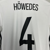 Shop 2015/16 GERMANY HOWEDES #4 HOME SHIRT (S) ADIDAS, classic football shirts, vintage football shirts & retro soccer jerseys at Cult Kits
