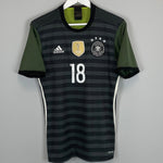 Shop 2015/16 GERMANY KROOS #18 AWAY SHIRT (M) ADIDAS, classic football shirts, vintage football shirts & retro soccer jerseys at Cult Kits