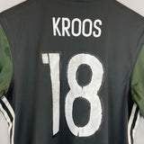 Shop 2015/16 GERMANY KROOS #18 AWAY SHIRT (M) ADIDAS, classic football shirts, vintage football shirts & retro soccer jerseys at Cult Kits