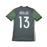 Buy 2015/16 Germany Muller 13 Away Shirt (S) Adidas ~ Free worldwide shipping available ~ Authentic Vintage Football Shirts from Cult Kits