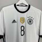 Shop 2015/16 GERMANY OZIL #8 HOME SHIRT (L) ADIDAS, classic football shirts, vintage football shirts & retro soccer jerseys at Cult Kits