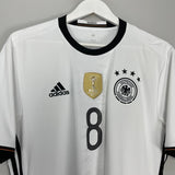 Shop 2015/16 GERMANY OZIL #8 HOME SHIRT (L) ADIDAS, classic football shirts, vintage football shirts & retro soccer jerseys at Cult Kits