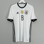 Shop 2015/16 GERMANY OZIL #8 HOME SHIRT (L) ADIDAS, classic football shirts, vintage football shirts & retro soccer jerseys at Cult Kits