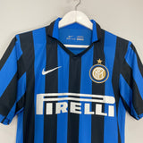Shop 2015/16 INTER MILAN HOME SHIRT (S) NIKE, classic football shirts, vintage football shirts & retro soccer jerseys at Cult Kits