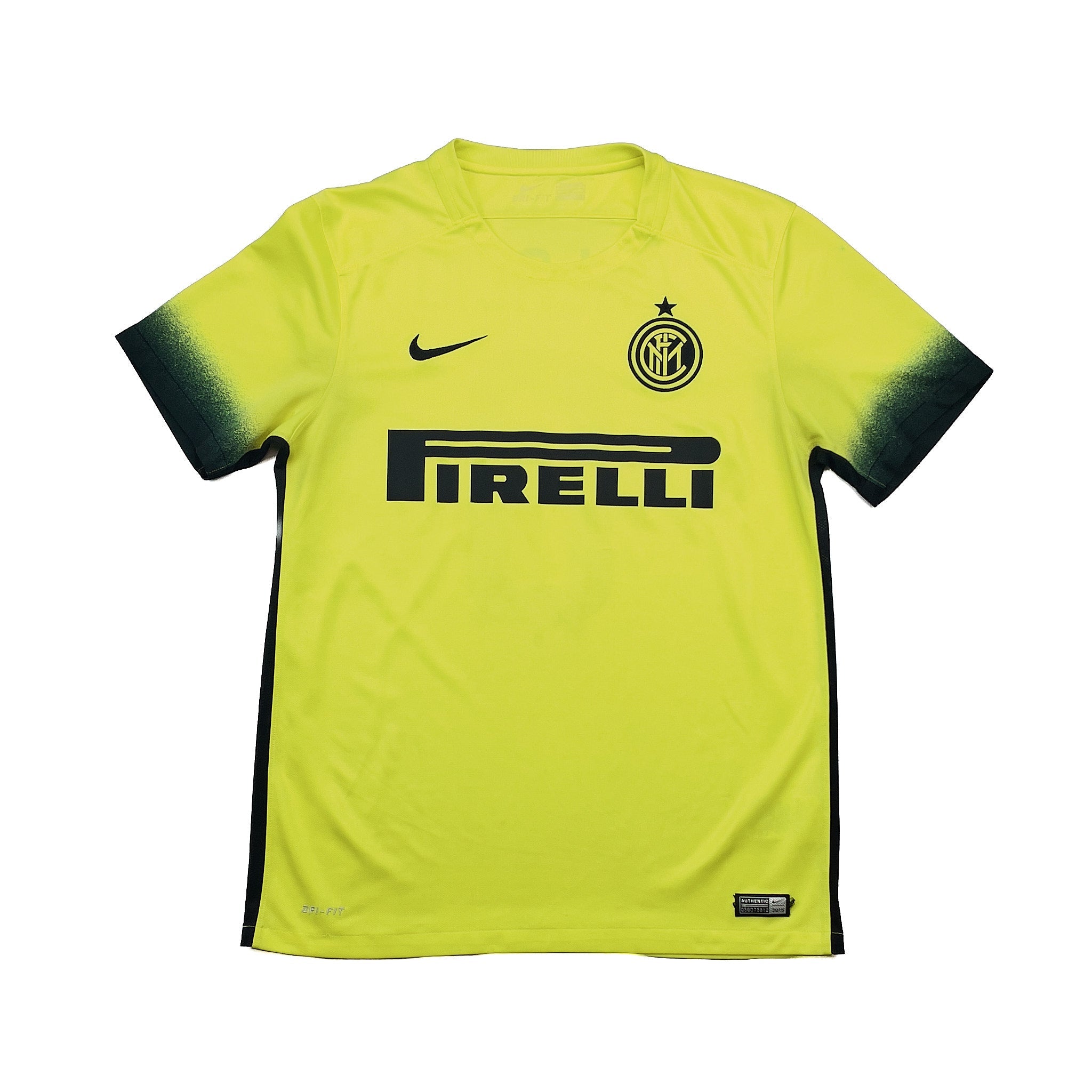 Buy 2015/16 Inter Milan Palacio 8 Third Shirt (M) Nike ~ Free worldwide shipping available ~ Authentic Vintage Football Shirts from Cult Kits