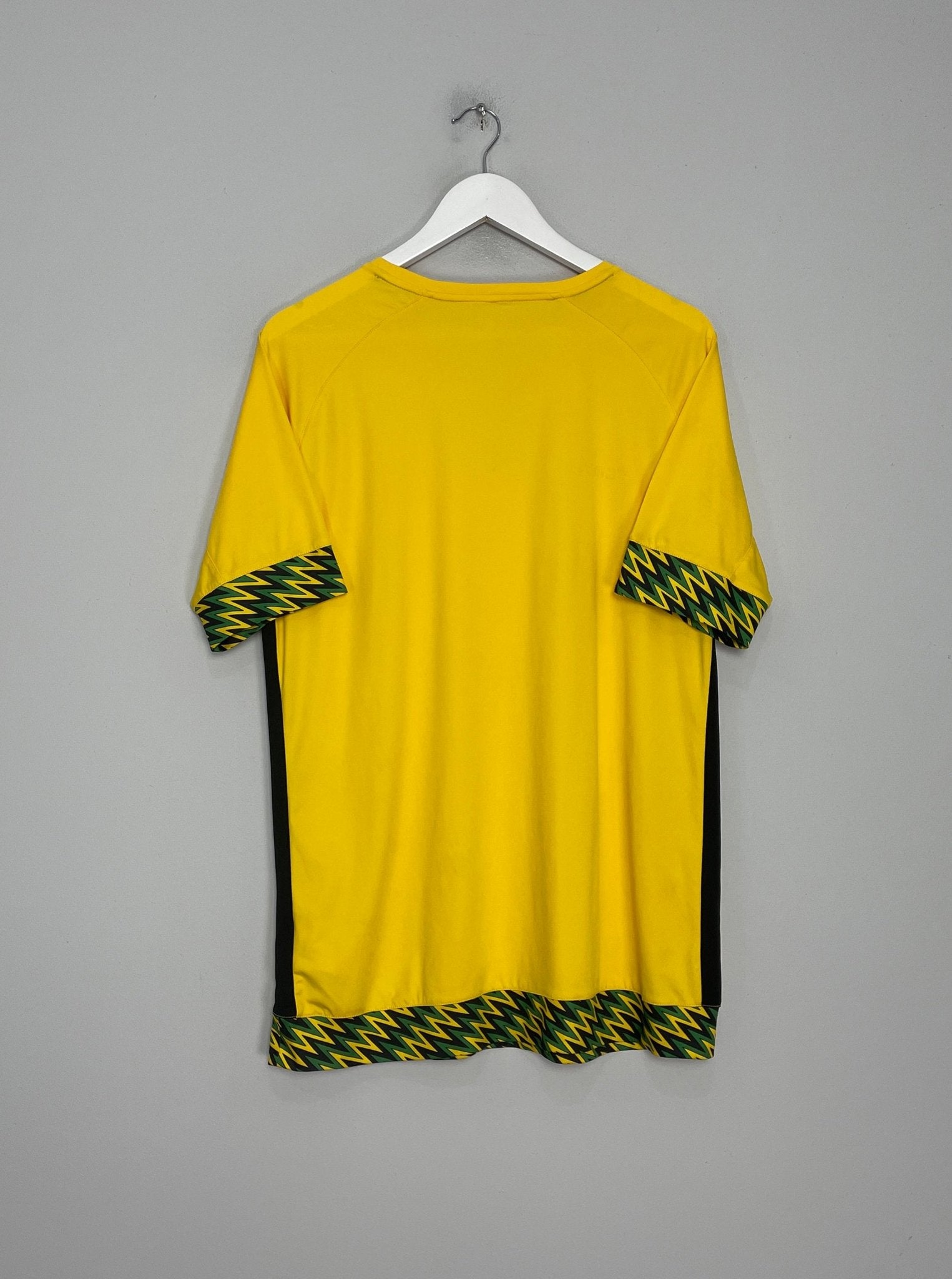 Shop 2015/16 JAMAICA HOME SHIRT (XL) ROMAI, classic football shirts, vintage football shirts & retro soccer jerseys at Cult Kits
