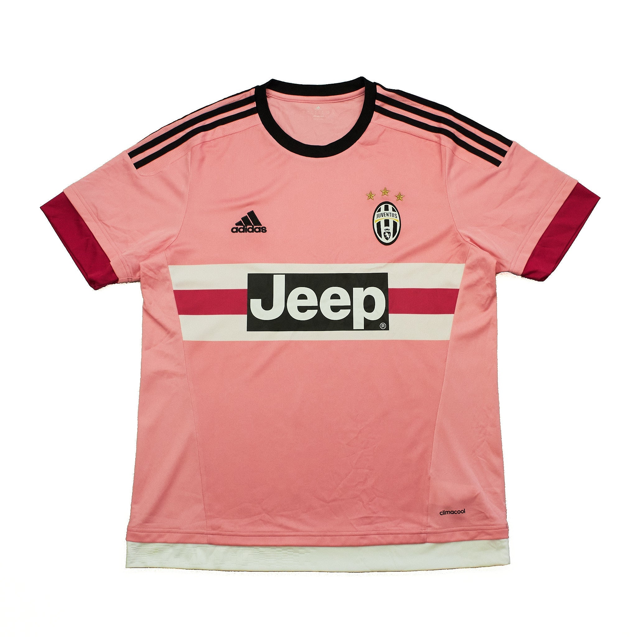 Buy 2015/16 Juventus Away Shirt (M) Adidas ~ Free worldwide shipping ~ Authentic Vintage Football Shirts from Cult Kits