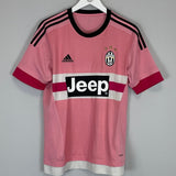 2015/16 JUVENTUS AWAY SHIRT (M) ADIDAS - Cult Kits - Medium - Buy Vintage Football Shirts, Authentic Retro Football Shirts For Sale, Classic Football Shirts & Soccer Jersey