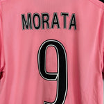 2015/16 JUVENTUS MORATA 9 AWAY SHIRT (L) ADIDAS - Cult Kits - Large - Buy Vintage Football Shirts, Authentic Retro Football Shirts For Sale, Classic Football Shirts & Soccer Jersey