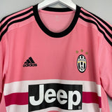 2015/16 JUVENTUS MORATA 9 AWAY SHIRT (L) ADIDAS - Cult Kits - Large - Buy Vintage Football Shirts, Authentic Retro Football Shirts For Sale, Classic Football Shirts & Soccer Jersey