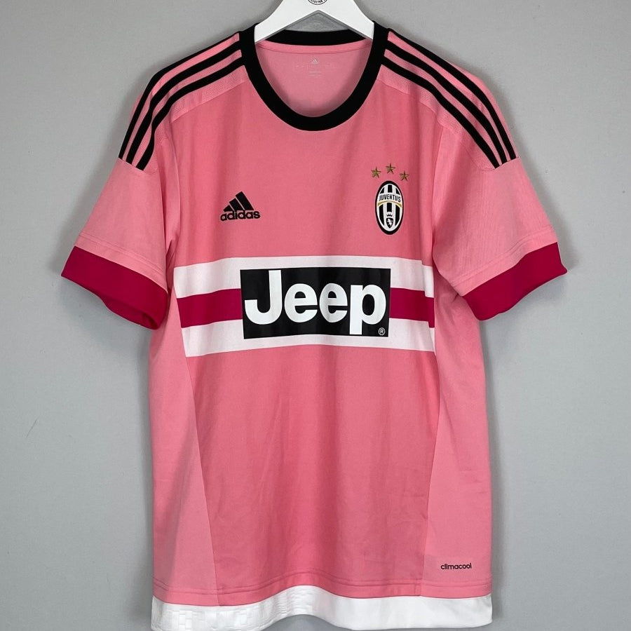 2015/16 JUVENTUS MORATA 9 AWAY SHIRT (L) ADIDAS - Cult Kits - Large - Buy Vintage Football Shirts, Authentic Retro Football Shirts For Sale, Classic Football Shirts & Soccer Jersey